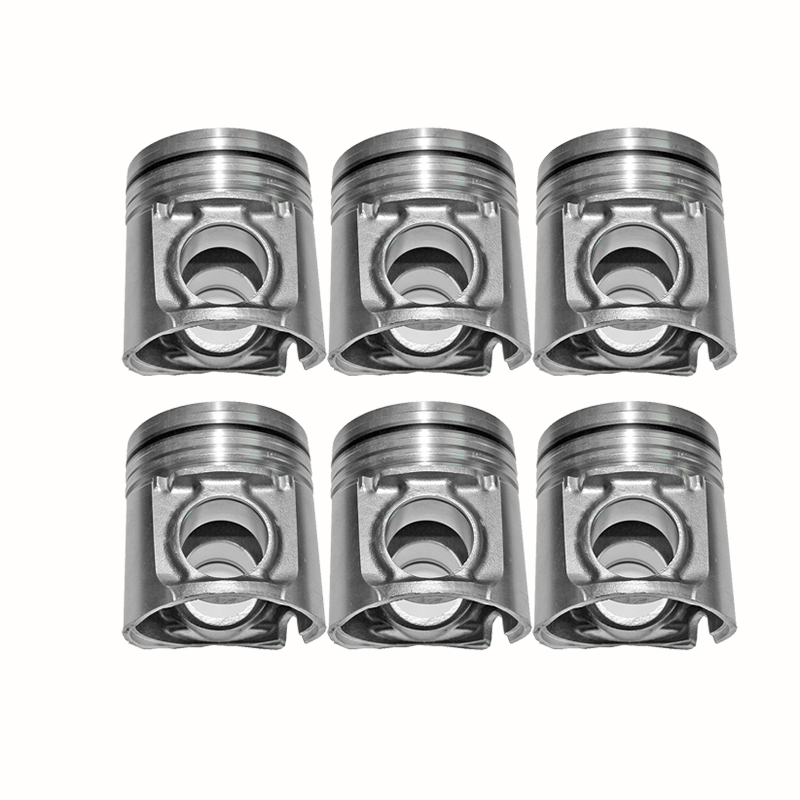 Hergestellt für Cummins Motor 6C8.3 6CT 6CT8.3 QSC8.3 6CTAA - 6PCS Kolben 3926963 338 024 623 000 6D144 8.3L ISL9 ISC8.3 6L8.9 ISC CM2150 6L8.9 ISC8.3 CM2250 ISL G CM2180 QSL9 CM2250 QSC8.3 CM554 ISL9 CM2250 QSL9 CM554 QSL9 CM850 C Gas Plus CM556 C8.3G G8