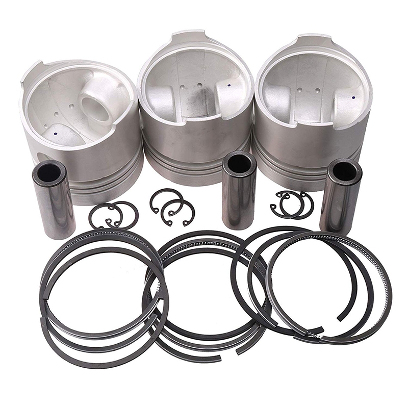 Funktioniert gut mit Kubota D722 Motor K008 G1900 GF1800 TG1860 B7300 B7400 - Kolben- und Kolbenring STD 67mm K008, G1900, GF1860, B7300, BX1800, BX1800, BX1850