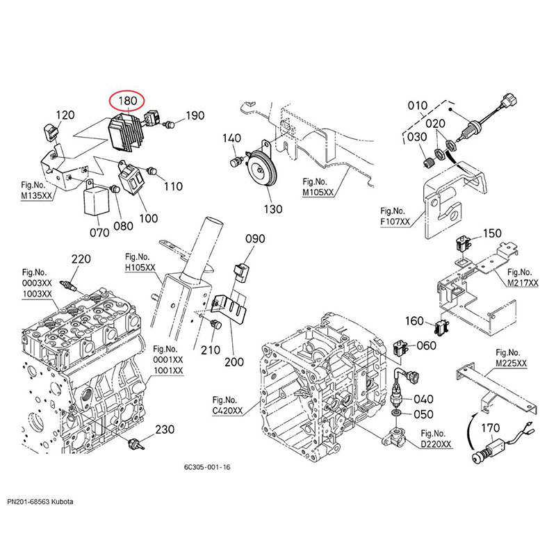 Speziell für Kubota B2320DT B2620HSD B2630HSD B2920HSD ZD221 ZG222A ZG227A K008-3 - Regulator Assy PN201-68563 PN20168563 B2320DT, B2320DTWO, B2320HSD, B2320HSDN, B2620HSD, B2630HSD, B2920HSD, B3030HSD, B3200HSD, B3200HSDWO, B3300SUHSD, K008-3, ZD221, ZG2