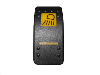 Kompatibel mit Ersatz Neu 701-58705 Frontarbeit Lichtschalter Decal Cover für JCB 3CX 4CX Für JCB 1CX, 2CX, 3CX, 4CX, 5CX, MIDI CX