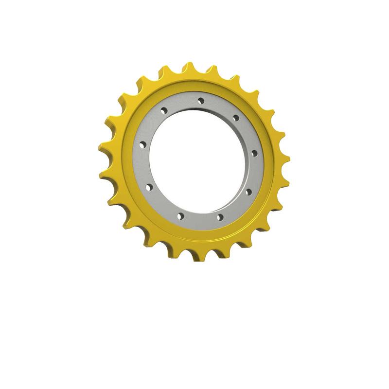 Ma?geschneidert für Komatsu PC60-6 PC60-7 - Ersatz-Neulaufrad 21W-27-11110 Kettenrad