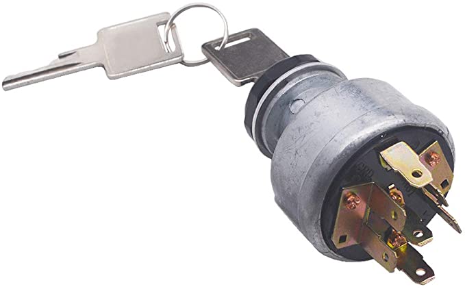 Kompatibel mit Ersatz New Pollak 4-Position Zündungs-Starter Schalter 14VDC - Bulk Pkg - 31-280 für Universal