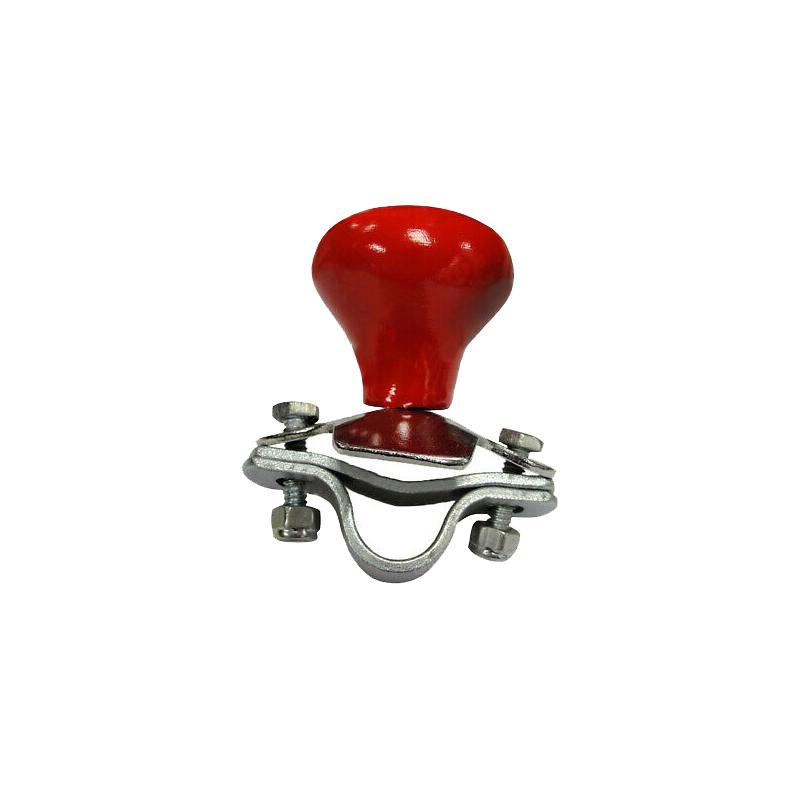 Kompatibel mit Ersatz New Red Steering Wheel Spinner Knob WSV122R Passend für Case-Fits IH FARMALL Passt Massey