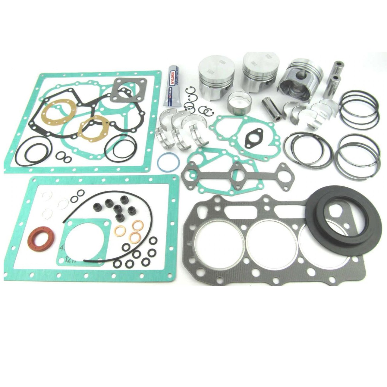 Kompatibel mit Ersatz-Perkins 103.10 103-10 Motorüberholung Kits JCB Mini Bagger