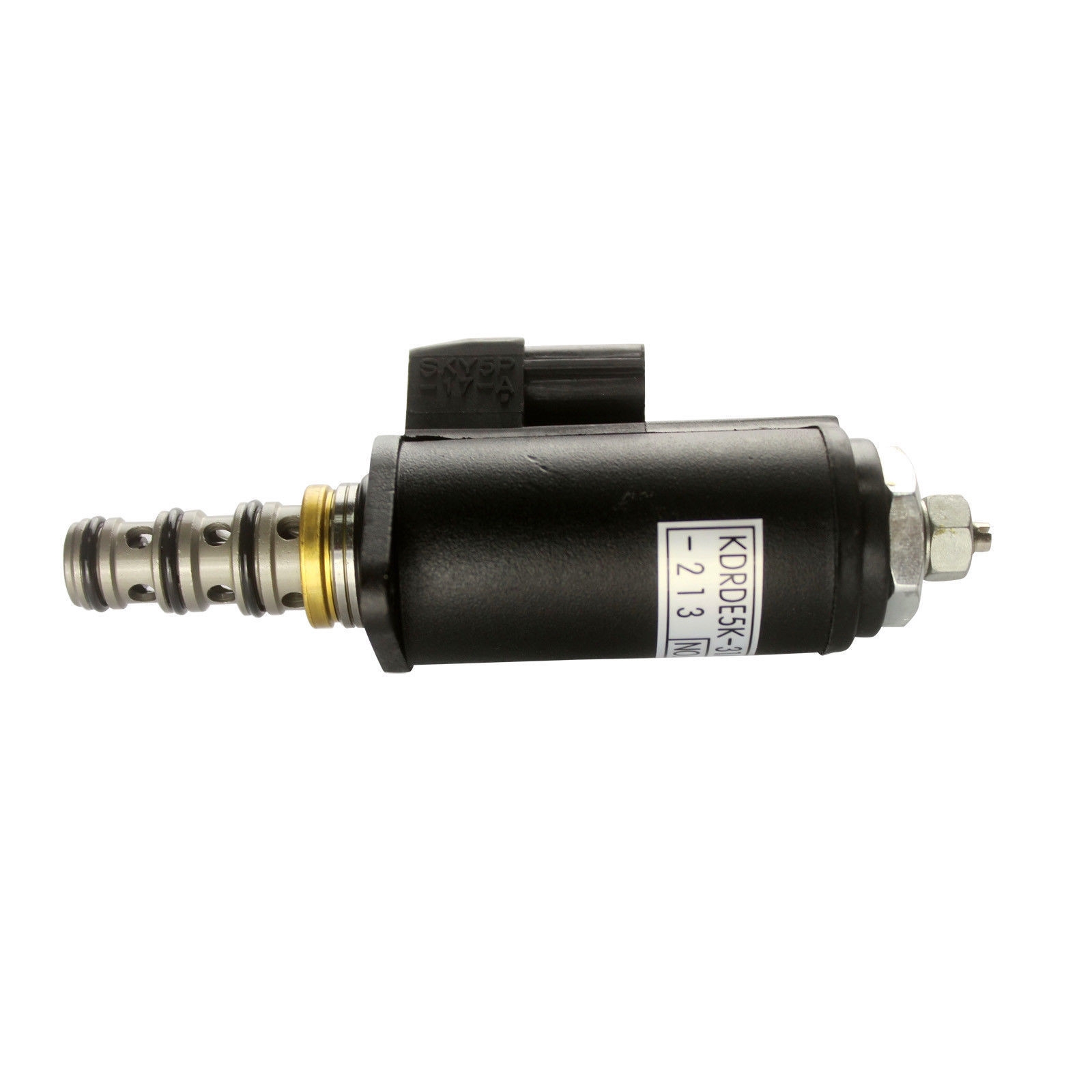 Optimiert für Kobelco Bagger 200-8 ED150 SK210-8 SK350-8 SK485-8 - Magnetventil YN35V00049F1 KWE5K-31/40C50-213 G24YB50 200-8,ED150,SK210-8,SK350-8,SK485-8