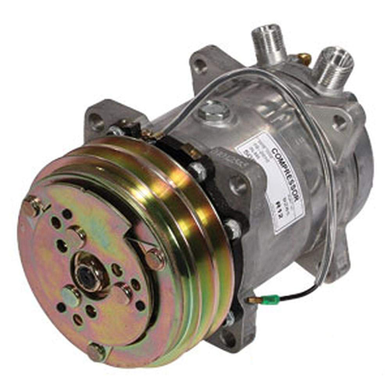 Engineered for Ford New Holland Traktor 230A 2310 233 234 2600 2610 335 3600 3610 3910 - Sanden SD508 A/C Kompressor SFD-01-3769 SFD013769 230A,2310,233,234,2600,2610,335,3600,3610,3910,3910,4110,4610,4610,7840,8240,8340
