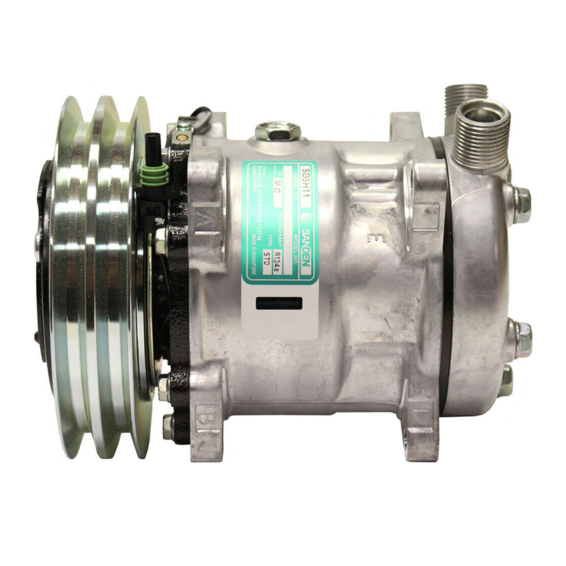 Entwickelt für neue Holland L218 L220 CASE SR175 SV185 Skid Steerr Loader - Sanden SD5H11 A/C Kompressor 47741863 84321962 L218, L220, SR175, SV185