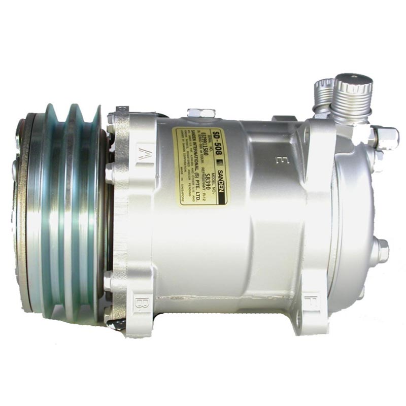 Perfekter Ersatz für Massey Ferguson Traktor 670 675 690 698 699 - Sanden SD5S14 A/C Kompressor 690711M1 8390 6620 670.675,690.698,699
