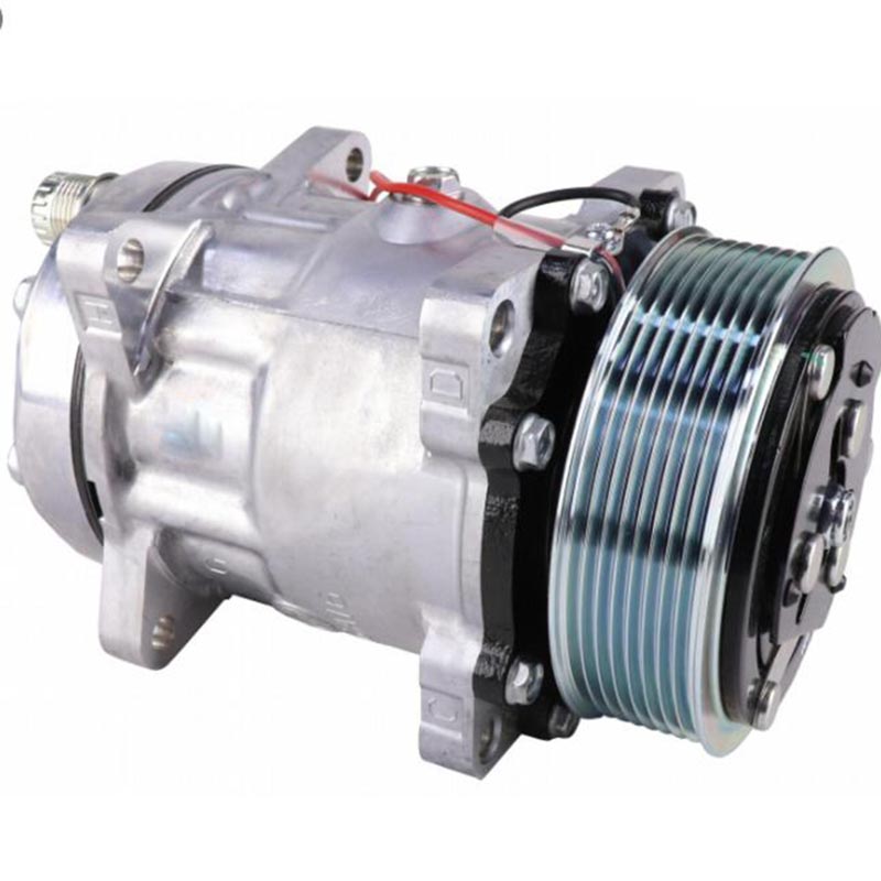 Geeignet für CASE New Holland Traktor TC52 TC54 TC42 TC76 TX66 TX67 TX68 CS520 CS540 CS6050 L411 L413 L416 L516 - Sanden SD7H13 A/C Kompressor 840393022 84011598 TC52, TC54, TC56, TC42, TF44, TF76, TF78, TX 30, TX 32, TX 34, TX 36, TX 62, TX 63, TX 64, TX