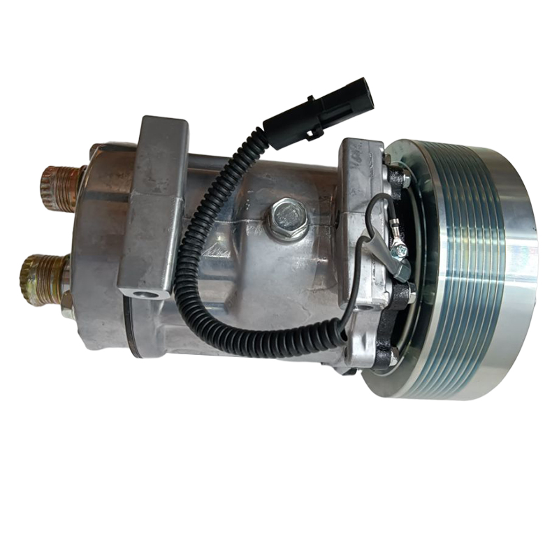 Kompatibel mit New Holland Traktor TG255 TG285 TG210 - Sanden SD7H15 A/C Kompressor 317008A3 4768 317008-A3 ABP-N83-304364 75R-81412 RD5-11310-0 ABPN83304364 75R81412 RD5113100 4499 TG255, TG285, TG210