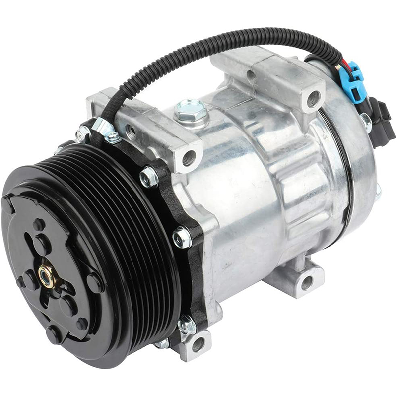 Kompatibel mit Sanden SD7H15 A/C Kompressor 4417 4418 4020 4075 4352 4485 4884 A2264074000 5333S 2004075 4075SAN 75R82312 RD513062P SD7H154075 030609S 3004259 SKI4818 SKI4417 A2252101001 5095942 SD7H154021 3004277 5500, 7500, 7500, 8500, Cascadia, Century