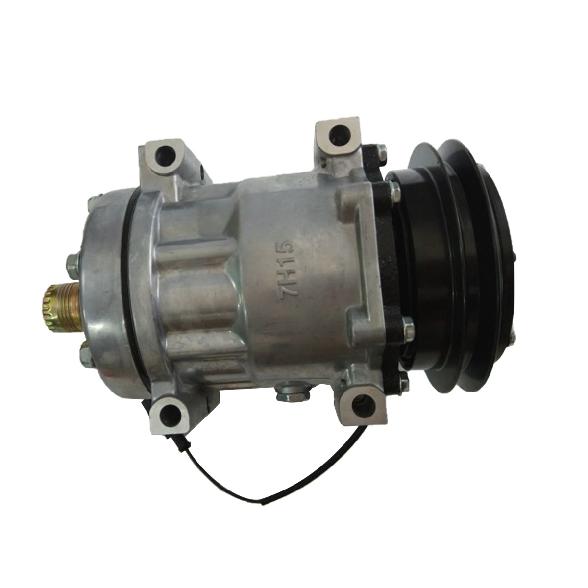 Geeignet für New Holland Loader LB75.B LB110.B B110 B95 B95LR B95TC - Sanden SD7H15 A/C Kompressor 8174 87430122 SD8174 504020809 8884159489 SD7H154275 U4275 U4275U1 U8174 5095981 85825969 SD7H158174 LB75.B,LM415A,LB90.B,BW28,LM435A,BW38,U80B,H980,H9880,L