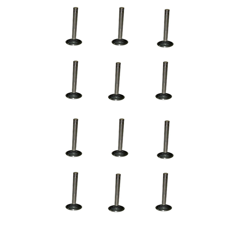 Made for Caterpillar CAT Engine 3406 3408 3412 in USA - Set of 12 Valve Auspuff 115-2367 CA1152367 16G, 16H NA, 3406, 3406B, 3406C, 3408, 3408B, 3408C, 3412, 3412C, 375, 375 L, 5080, 578, 583R, 587R, 589, 621E, 621F, 623F, 627B, 627F, 631E, 637E, 651E, 65