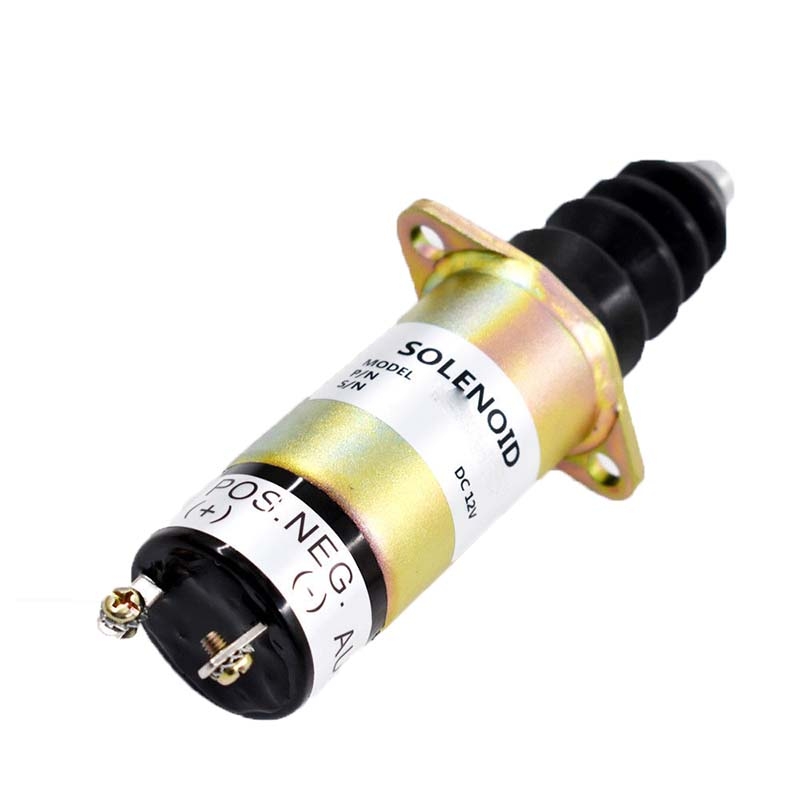 Perfekter Ersatz für Woodward Modell 1502-12D Flanke - 12V Shut Down Solenoid 1500-2027 1502-12D6U2B2S2A 15002027 150212D6U2B2S2A