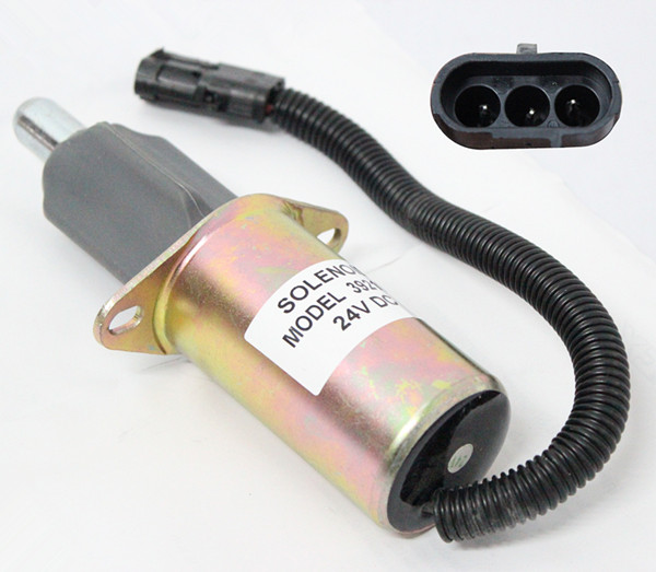 Ma?geschneidert für Hyundai Bagger R250LC-3 Radlader HL761 - Shut Down Solenoid 3921759 Für Hyundai Bagger 33HDLL,R250LC-3,R200W,Wheel Loader HL740-3,HL740TM-3,HL761