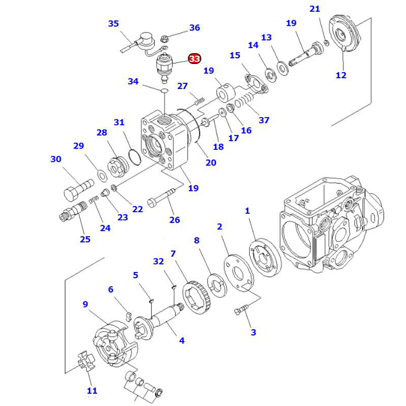Hergestellt für Komatsu Motor 6D102E-1 S6D102E-2 Gabelstapler DX20 Bagger PC88MR-6 PW98MR-6 - Solenoid Ventil DK146650-1320 DK1466501320 6D102E-1F-C1 6D102E-1F-C2 6D102E-1F-D1 S6D102E-1F-D1 S6D102E-2KK-M S6D102E-2KK-W S6D102E-2LL-M S6D102E-2LL-W S6D102E-2