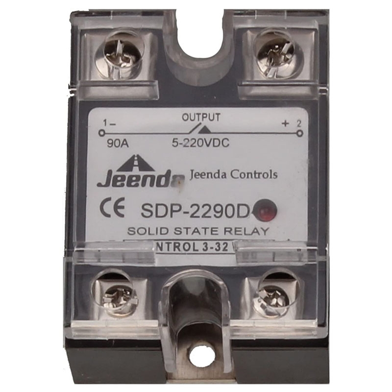 Auf Crydom D1D90/D1D100 abgestimmt - Solid State Relay SSR DC-DC 25A 3-32VDC/5-220VDC 90A