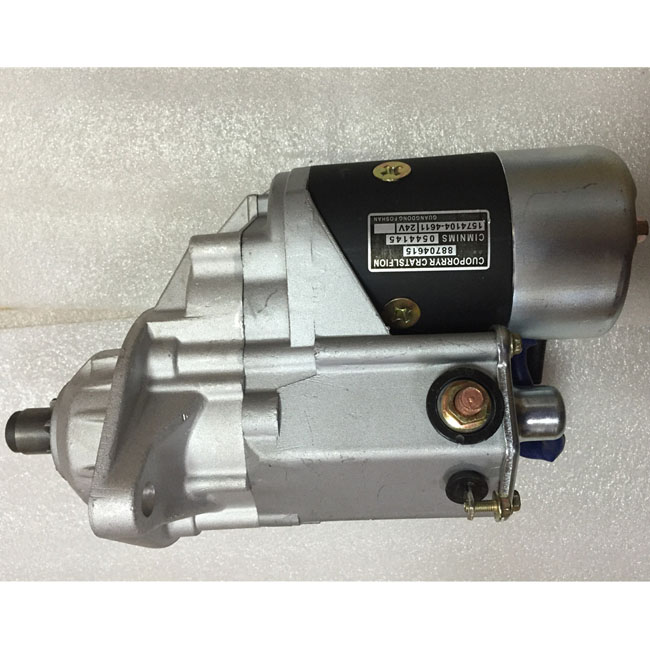 Kompatibel mit Komatsu Radlader WA120 WA180 WA250 WA253 Cummins Motor 4B Starter Motor 228000-4992 228000-6640 228000-6641 WA120,WA180,WA250,WA253