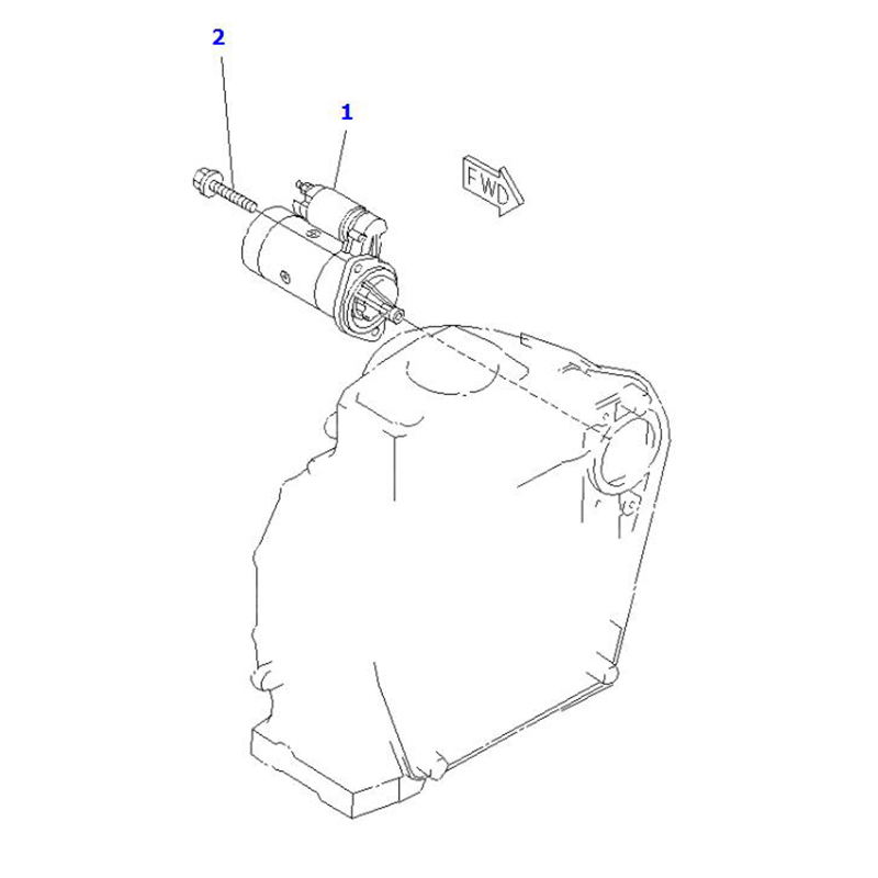 Geeignet für Komatsu 1D75-1A 1D75-1B 1D84-1A 1D84-1B 1D84-1C - 12V 8T 0.8KW Starter Motor YM114362-77010 YM114362-77011 YM114399-77010 114362-77010 114362-77011 11439-77010 YM11436277010 YM11436277011 YM11439977010 11436277010 11436277011 1143977010 Hitac