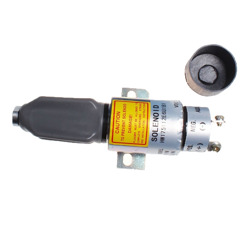 Ma?geschneidert für Woodward Shutdown Engine - Stopp Solenoid 1700-2505 1751-12E6U1B1 17002505 175112E6U1B1 1700-2514 1751-12E6U1B1S5