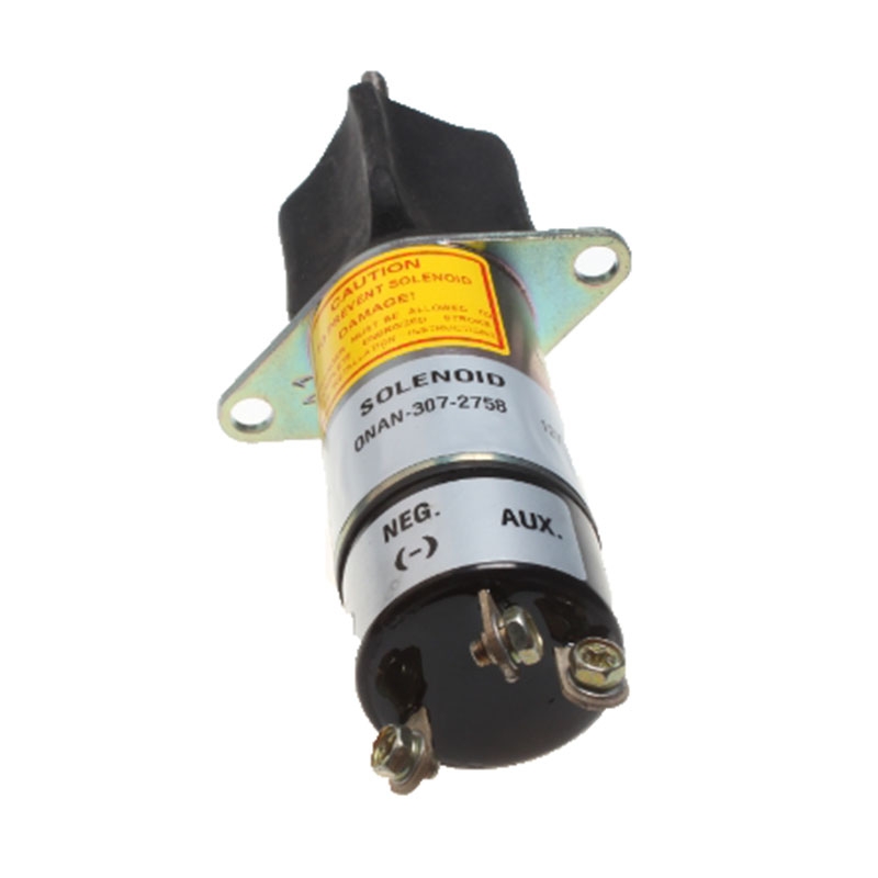 Hergestellt für Onan P216G P218G P220G P224G OL16 OL18 OL20 12V - Stopp Solenoid 307-2758 1504-12A6U1B2S1A 150412A6U1B2S1A 3072758 P224G OL24 LX990