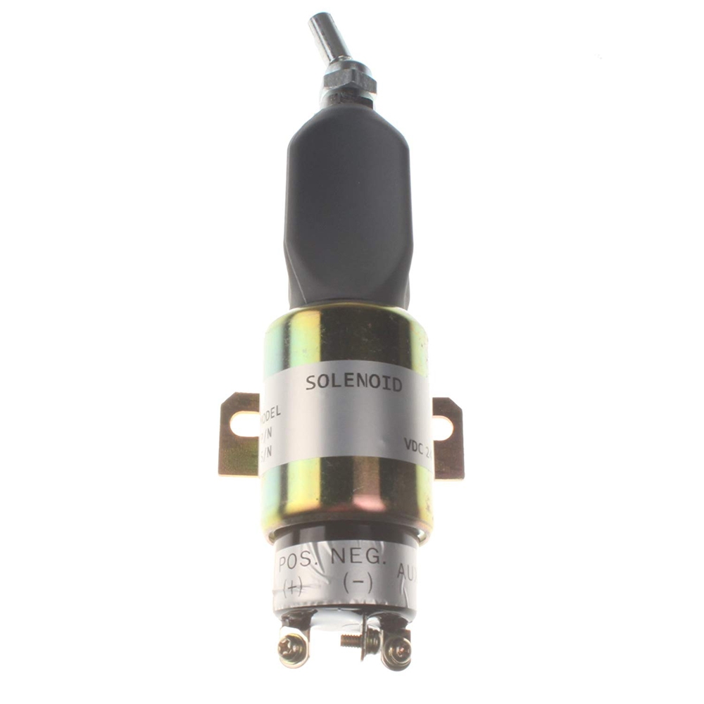 Passend für Komatsu PC128US PC138US WA100 WA150 WA320-5 WA80-3 - Stop Solenoid 60-815-9260 6008159260 SAA4D95LE SAA4D102E SAA6D102E S4D95LE S6D102E PC138USLC,WA100M,WA100,WA150,WA150L,WA150PZ