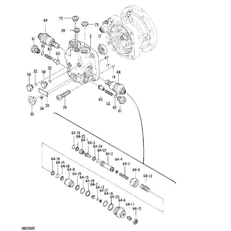 Entwickelt für Hitachi 4325475 Motorbagger EX60-2 EX60-3 - Swing Motor Oil Seal Kit EX60-2, EX60-3, EX60LCK-3, EX60LCT-3, EX60WD-2, EX75UR, EX75UR-3, EX75URLC-3