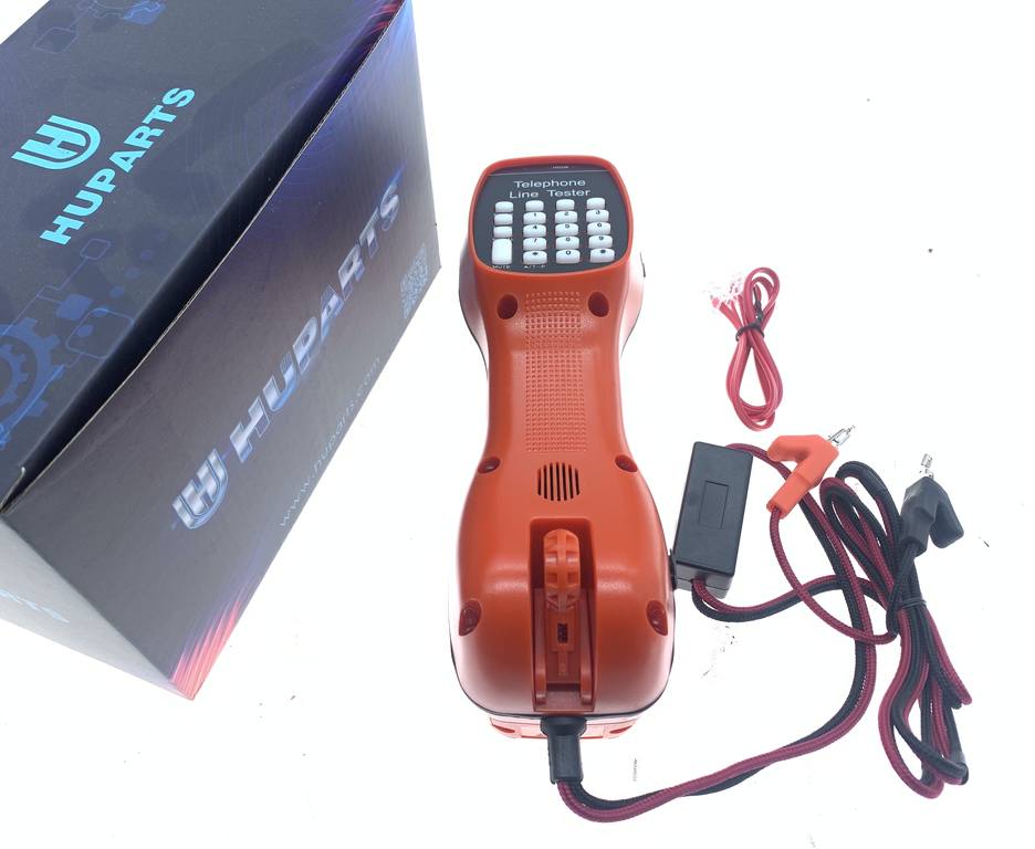 Kompatibel mit Telefon Line Tester ST230D Butt Set Lineman Test Sets LCD Trockenbatterie