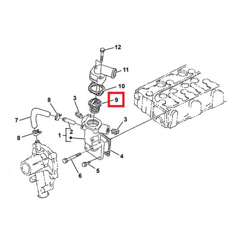 Fits Carrier Engine CT2.29 CT3.44 CT3.69 CT4.91 Supra 544 722 1150 Maxima 1000 1200 1300 - Thermostat 71-02814 7102814 710-2814 94-43005 944-305 25-34309-00 253430900 25-343090 25-34309-01 253430901 25-3430901 29-70181-00 297018100 29-7018100 Supra: 544,