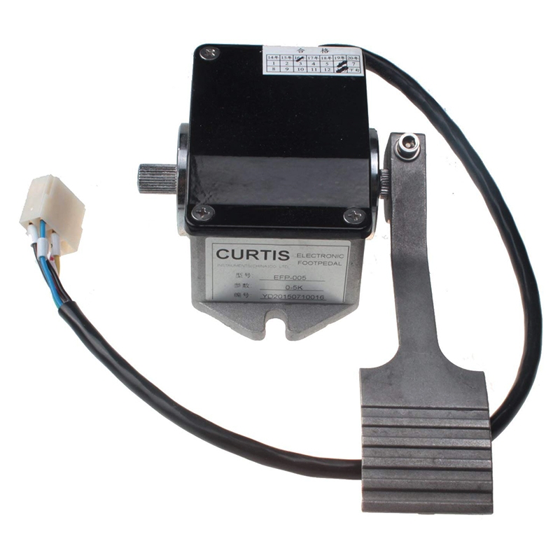 Perfekt für EV Curtis - Throttle Foot Throttle Pedal EFP-005 0-5K EFP713-0502 Elektrische Beschleuniger EFP005 EFP7130502
