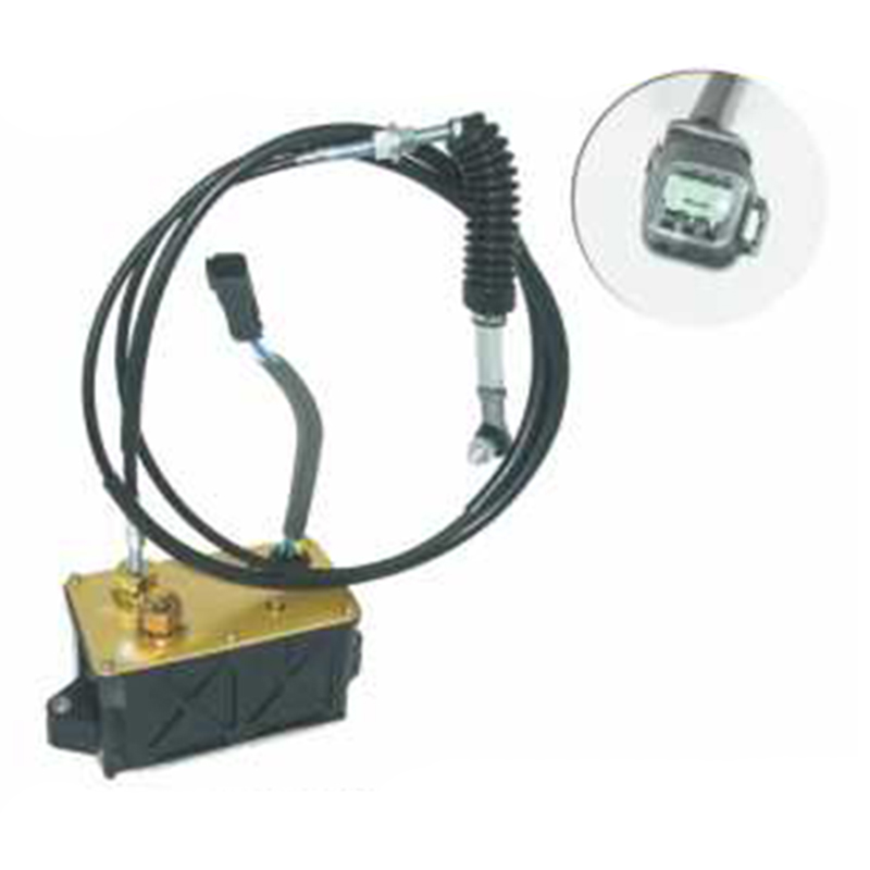 Optimiert für Caterpillar Motor 3406E Bagger CAT E330B 330B 735 - Drosselmotor mit 5 Pinien Stecker 205-5232 CA2075232 2075232 E330B, 330B, 735