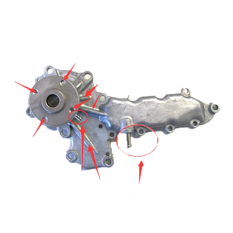 Hergestellt für Bobcat 337 341 773 S150 S160 S175 S185 T190 - Wasserpumpe 6681879 337,341,773,S150,S160,S175,S185,T190
