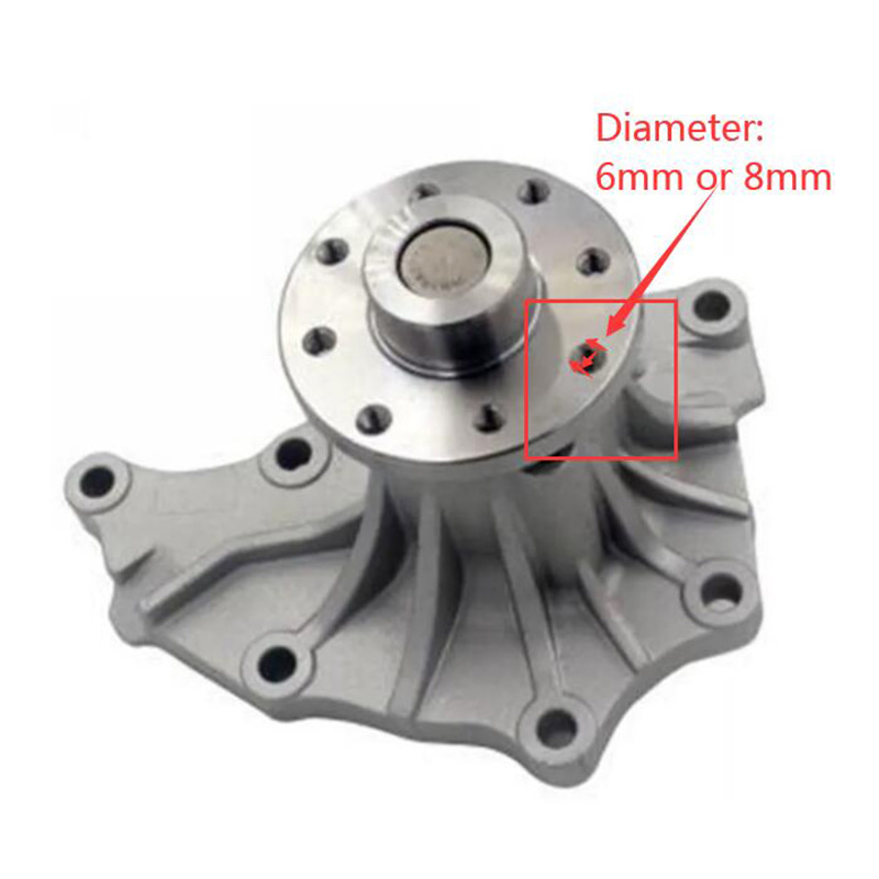 Passend für Isuzu Trooper 2.8 3.1 TD 4JB1 4JG2 Motor - Wasserpumpe 8970739510 8971050120 8-97073-951-0 8-97105-012-0/Z