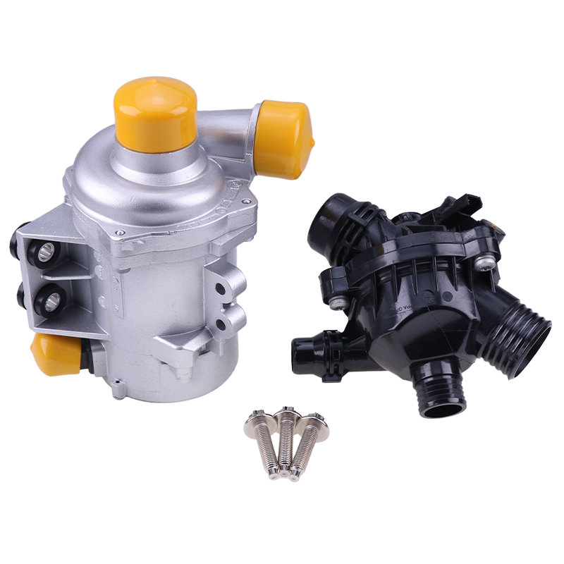 Funktioniert gut mit BMW 128i 325i 328i 528i 530i X3 - Wasserpumpe WIth Thermostat - Bolt 11517586925 7.02851.20,8 70 02 94170 41 00 8697D 11 51 75 63 1151 7 586 925 11537549476 11 53 7 549 476 WP6925NTM9476E 128i, 325i, 328i, 530i, X3