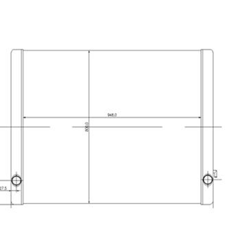 Speziell für Volvo L120 L120B L120C L120D Ladeger?t - Wasserstrahler-Kern 11033160 4775490 VOE 11033160 VOE11033160 L120, L120B VOLVO BM, L120C, L120C VOLVO BM, L120D
