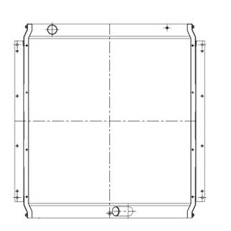 Ma?geschneidert für Volvo Bagger EC210B - Water Radiator Core VOE 14505916 VOE14505916