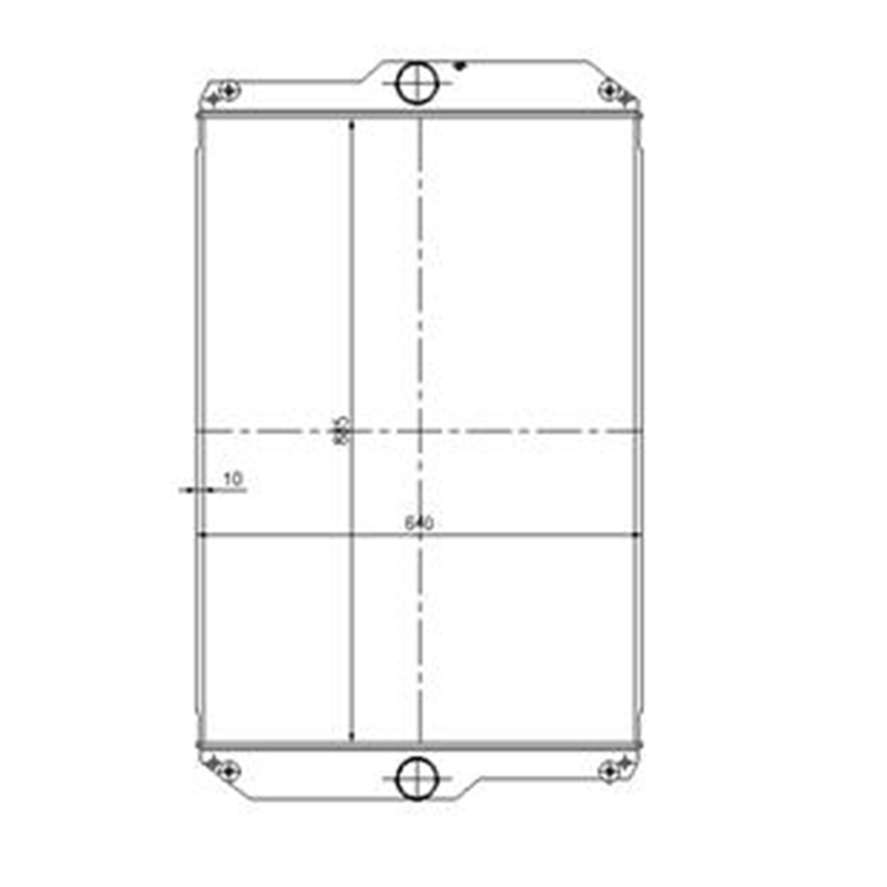 Passend für Caterpillar CAT 950H 962H IT62H - Water Radiator Core 2565310 3498238 CA2565310 256-5310 CA3498238 349-8238 950H, 962H