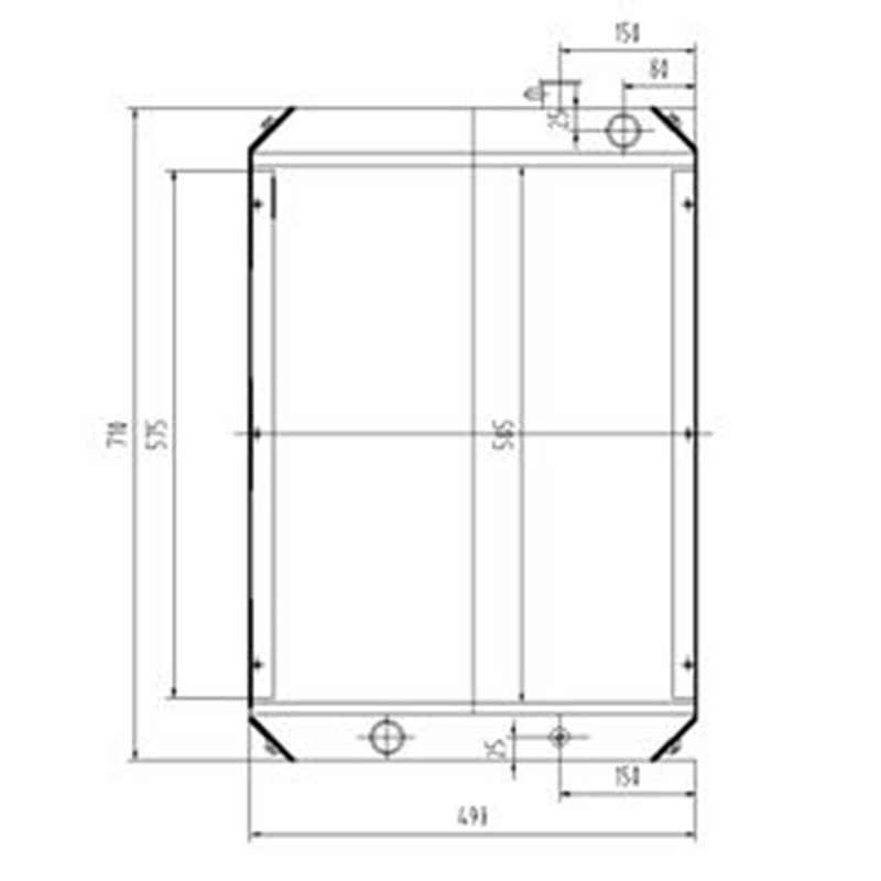 Optimiert für Hyundai Bagger R55-7 R55W-7 - Wassertank Radiator 11M8-42010 11M8-42011 11M8-43200 11M8-43201 11M8-42020 11M8-43110 11M8-43100 11M8-43101 11M842010 11M842011 11M843200 11M843201 11M842020 11M843110 11M843100 11M843101 R55-7, R55W-7