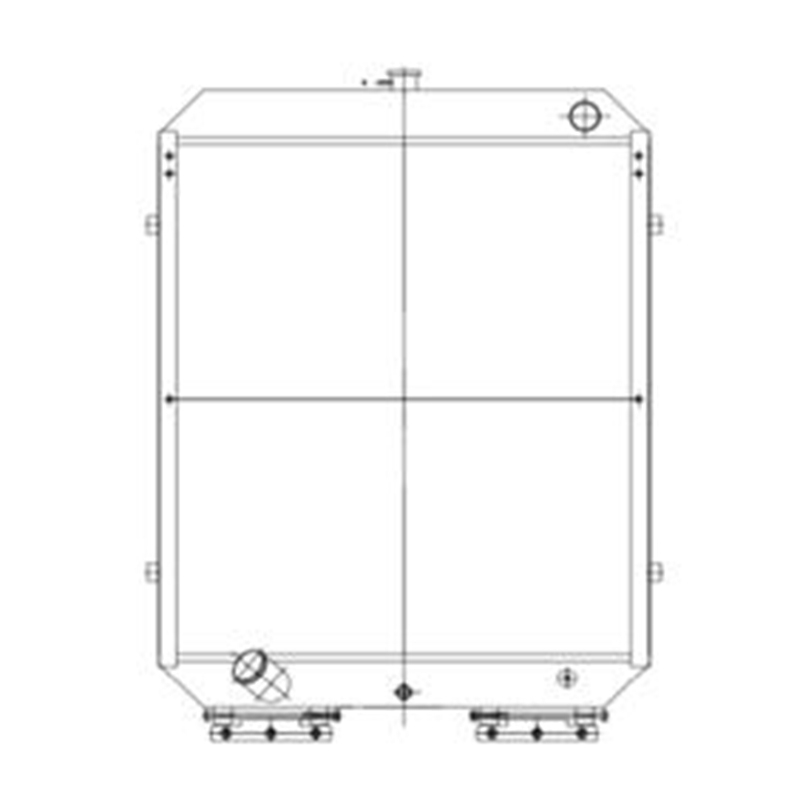 Entwickelt für Hyundai Bagger R170W-7 R180W-7 - Wassertankstrahler 11N5-40021 11N540021 R170W-7, R180W-7