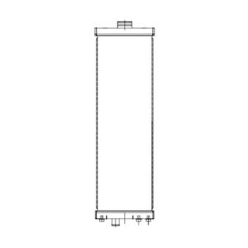 Funktioniert gut mit Komatsu D155AX-7 Bulldozer - Wassertank Radiator 17A-03-51111 17A0351111