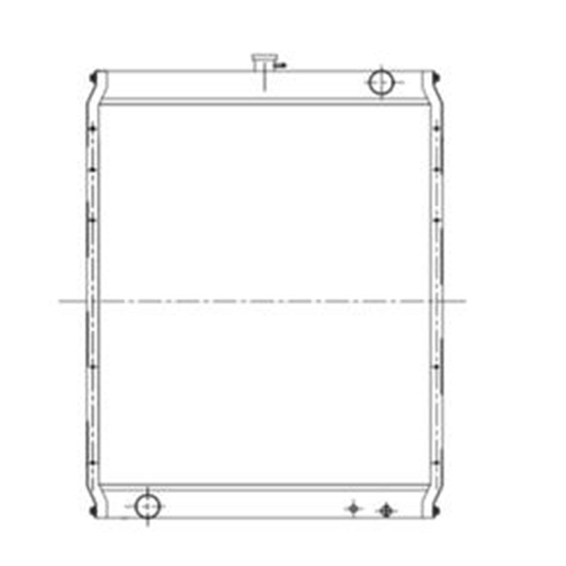 Hergestellt für Komatsu Bagger PC228US-3 - Wassertank Radiator 22U-03-21111 22U032111