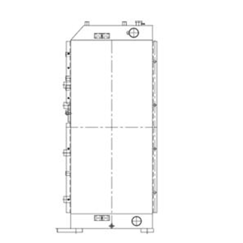 Funktioniert gut mit Caterpillar CAT Bagger E365C - Water Tank Radiator 2459334 CA2459334 245-9334 E365C, 365C