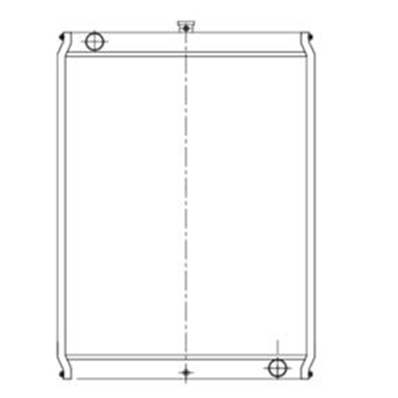 Optimiert für Hitachi Bagger EX450H - Wassertank Radiator 4237634