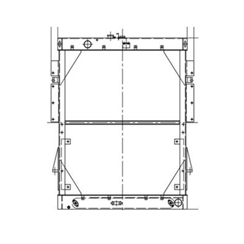 Speziell für Komatsu WD600-1 Rad Dozer - Wassertank-Strahler 426-01103 426-01104 4260311103 4260311104