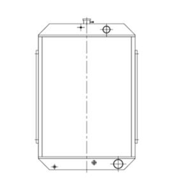 Ma?geschneidert für Hyundai Bagger R220-5 R170W - Water Tank Radiator R220-5, R170W