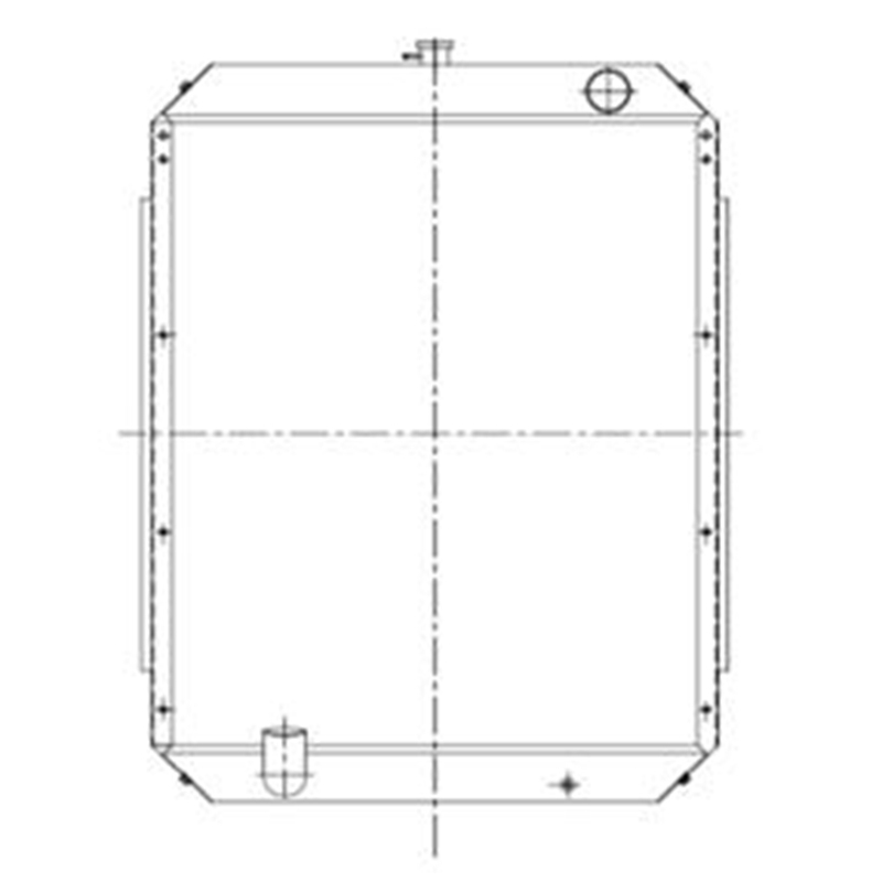 Entwickelt für Hyundai Bagger R2900-3 - Wassertank Radiator