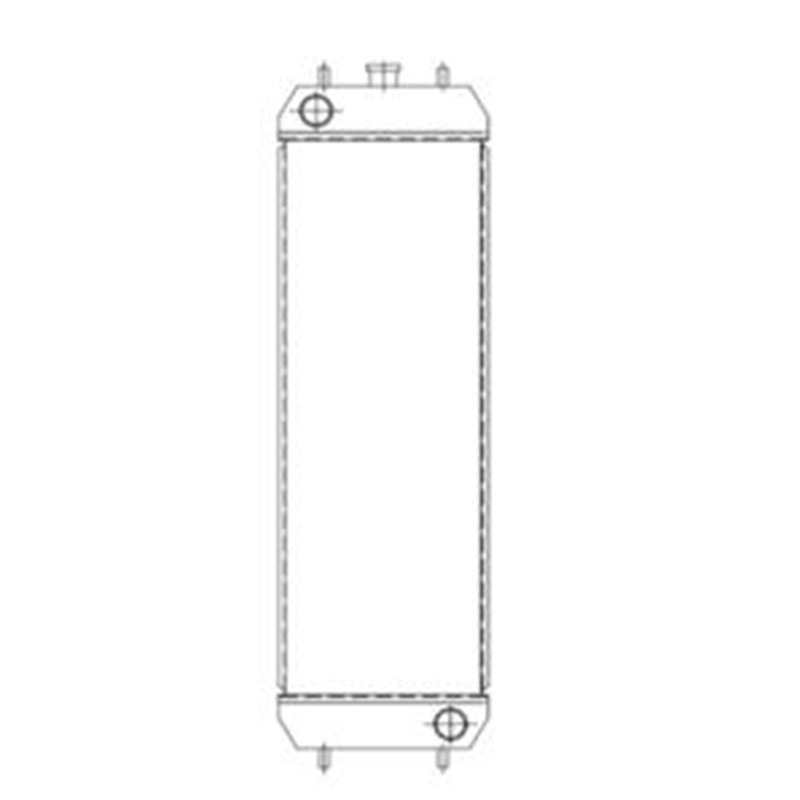 Ingenieur für Hitachi Bagger ZAX200-5G - Wassertank Radiator XB00001928