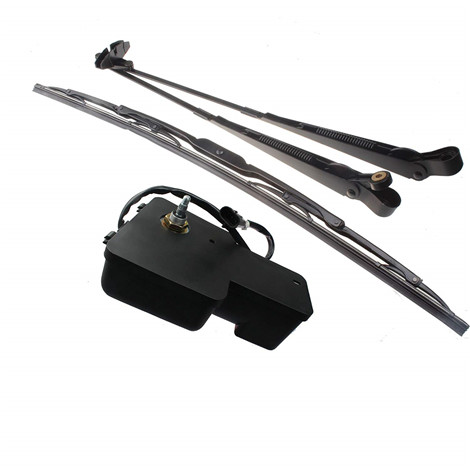 Direkter Ersatz für Bobcat Skid Steer - Wiper Motor Arm Blade Kit 6679476+7188371+7188372