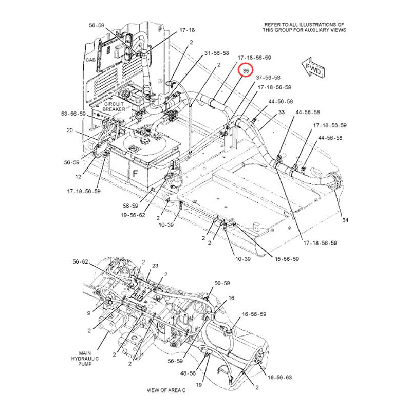 Geeignet für Caterpillar CAT Motor C6.4 Bagger 320D 323D L - Brennen von Harness 306-8610 CA306-8610 3068610 320D, 320D L, 323D, 323D L
