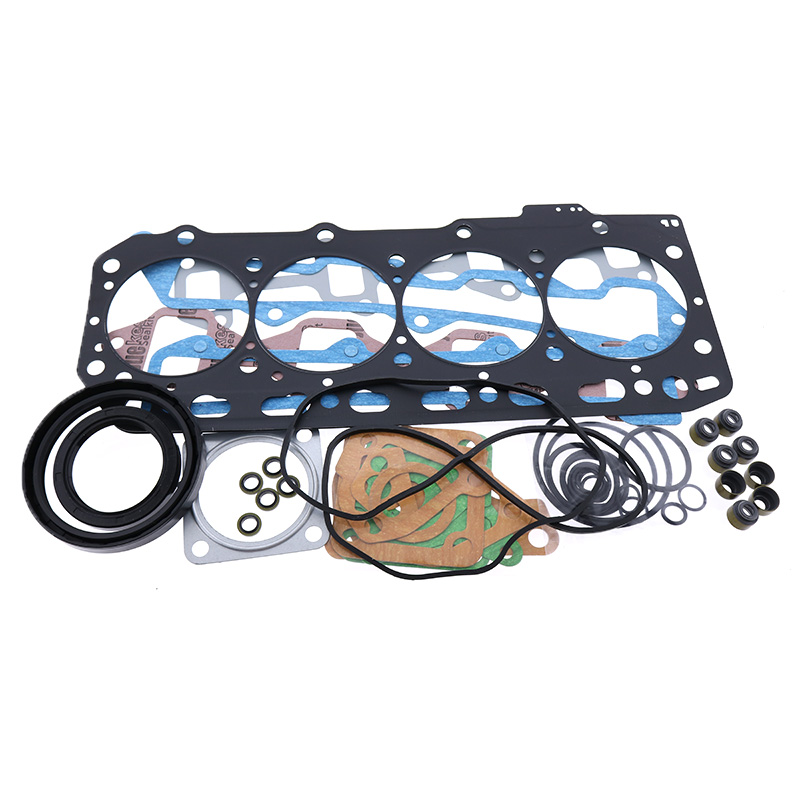 Kompatibel mit Kobelco Bagger SK45SR-2 SK50UR-3 Yanmar Motor 4TNE88 Komatsu Motor 4D88E überholungsdichtung Kit mit Zylinderkopfdichtung SK45SR-2,SK50UR-3